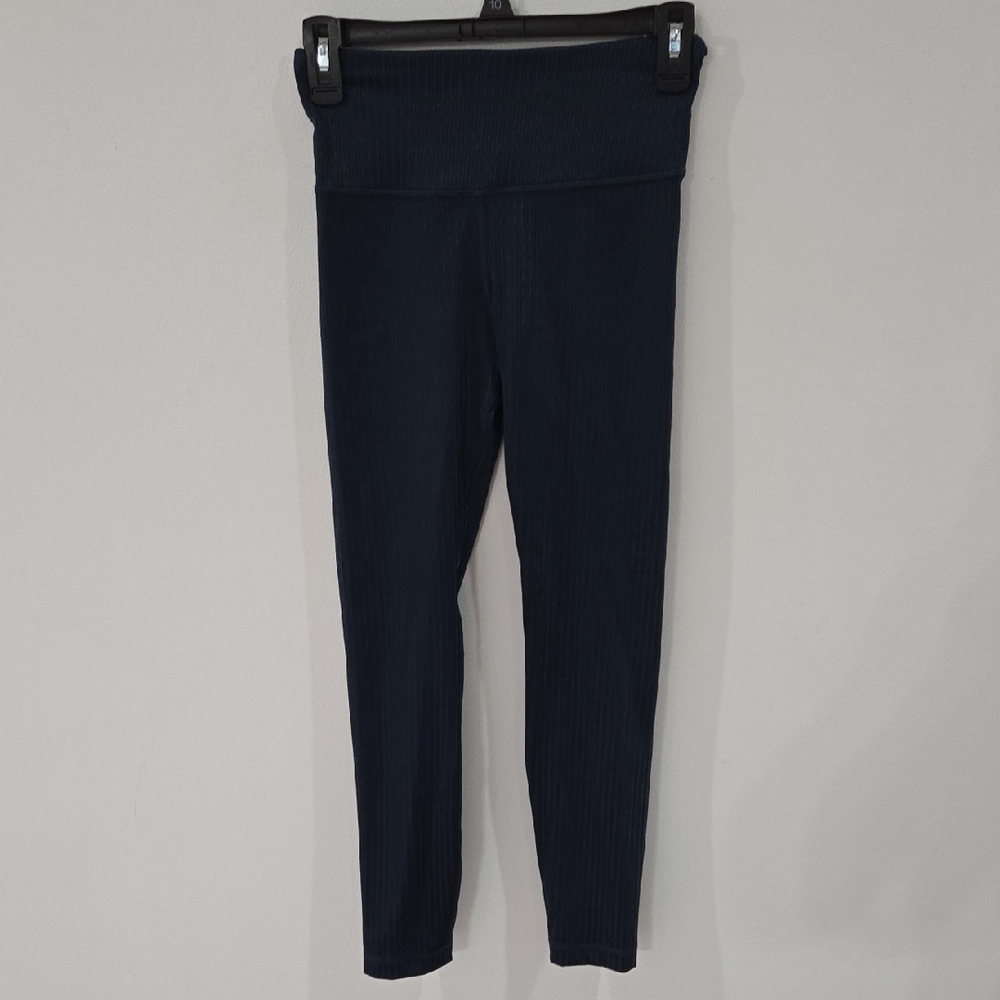 Vimmia Sz Small Midnight Blue Textured Leggings